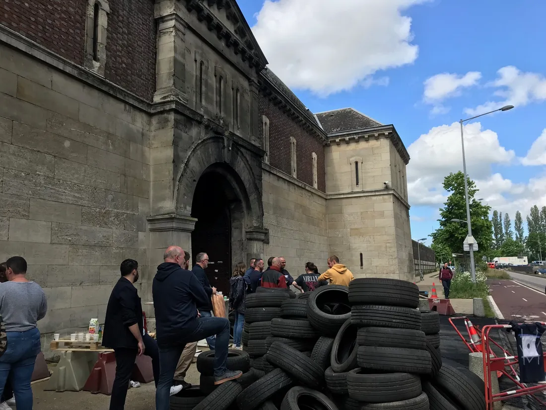 Fourgon braqué à Incarville : blocage en cours de la prison de Rouen