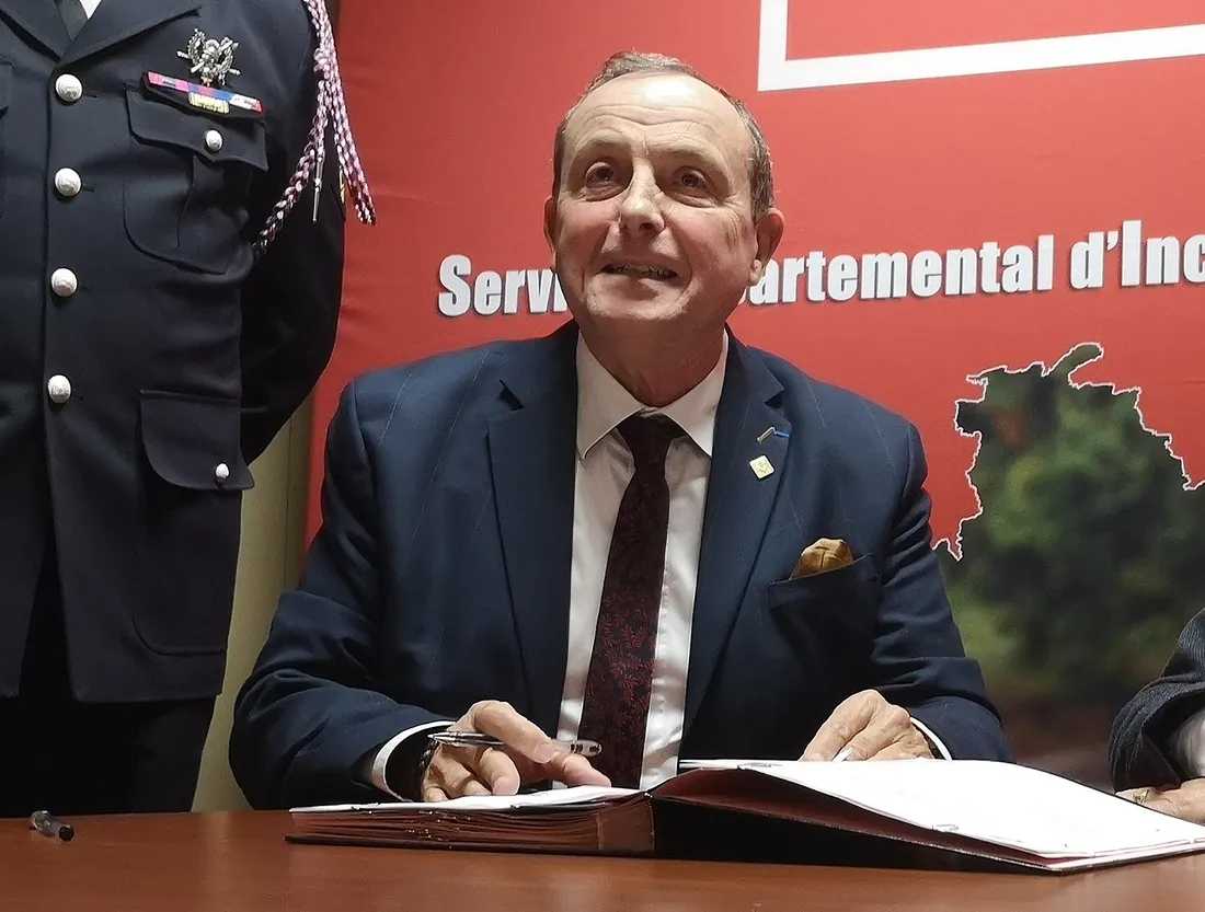 Philippe Sartori Président le Conseil d'administration du SDIS 41.