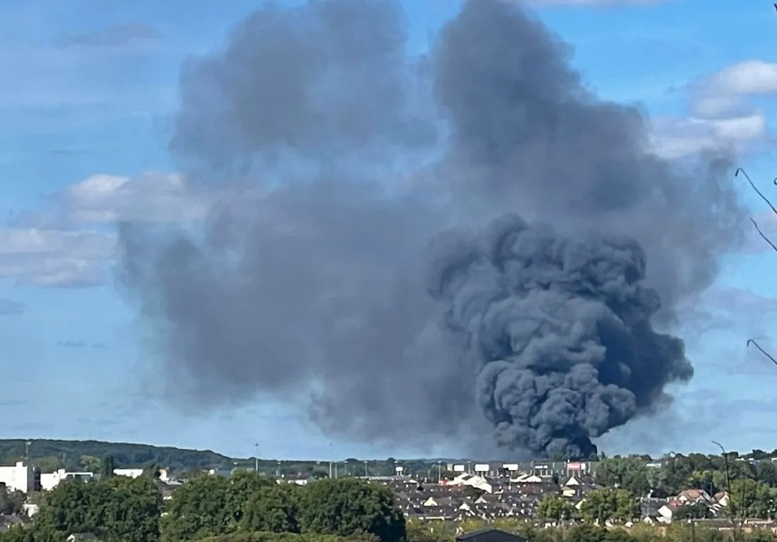 Incendie à La Chapelle-Saint-Aubin