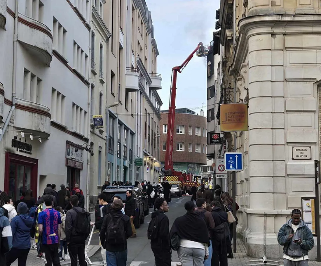 Incendie au Mans