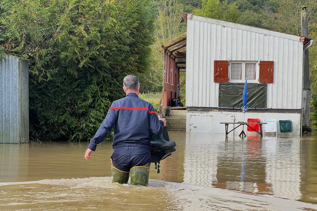 Inondation pompiers 