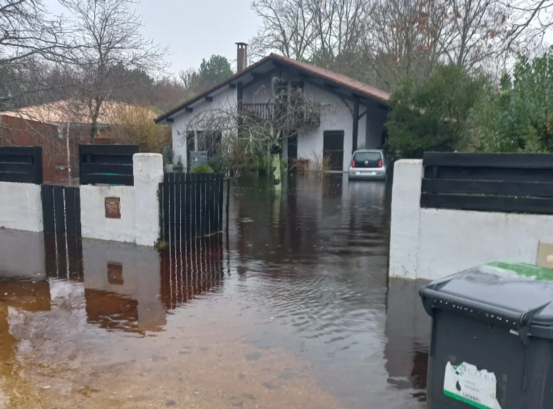 Inondations à Lacanau