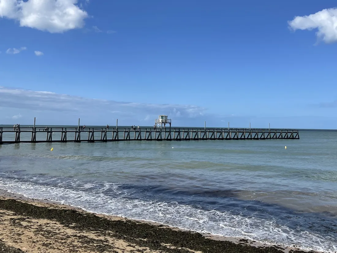 Lus-sur-Mer jetée des pêcheurs