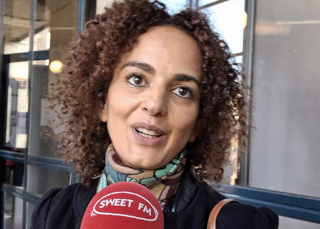 Leïla Slimani, toujours au micro de toujours Sweet FM