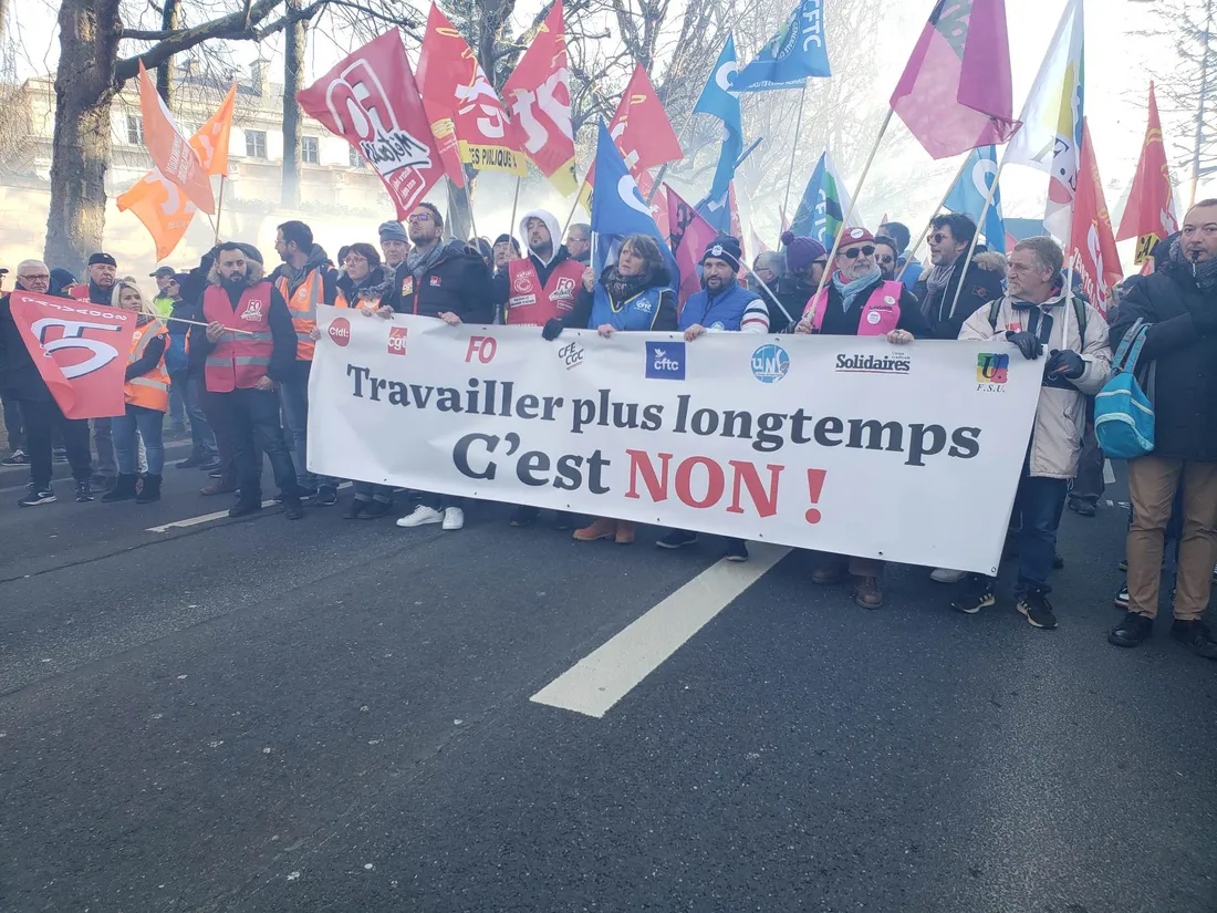 Manifestation Caen 070223