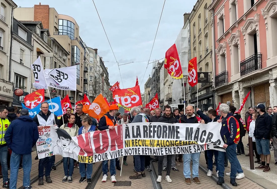Manifestation ce jeudi 23 mars en bas de l'avenue du Général-Leclerc au Mans