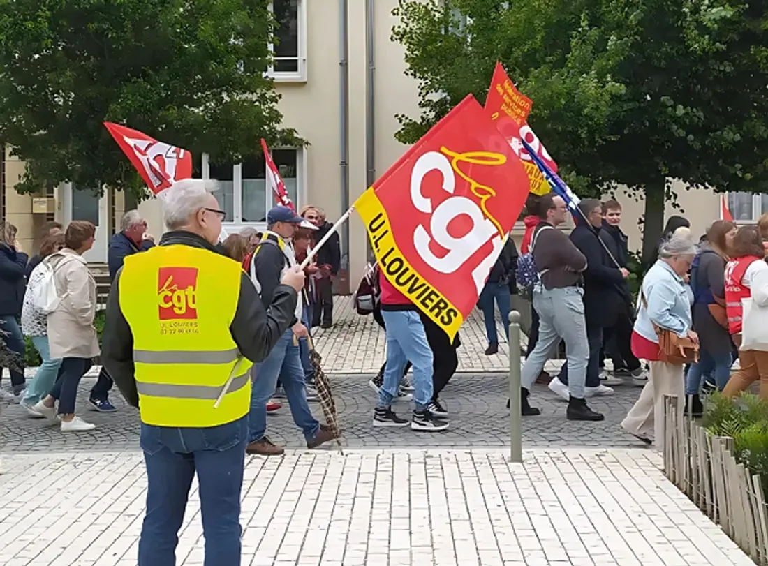 On a manifesté à Louviers, face à la montée de l'extrême-droite