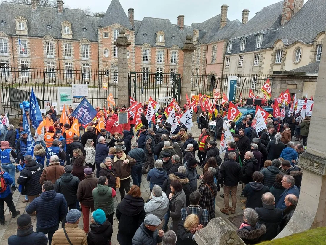 Manif à Alençon