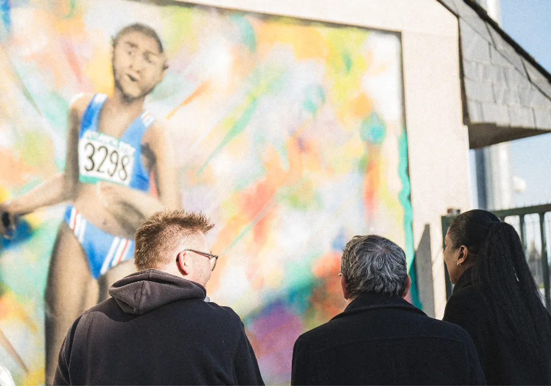 La fresque, dans sa première mouture