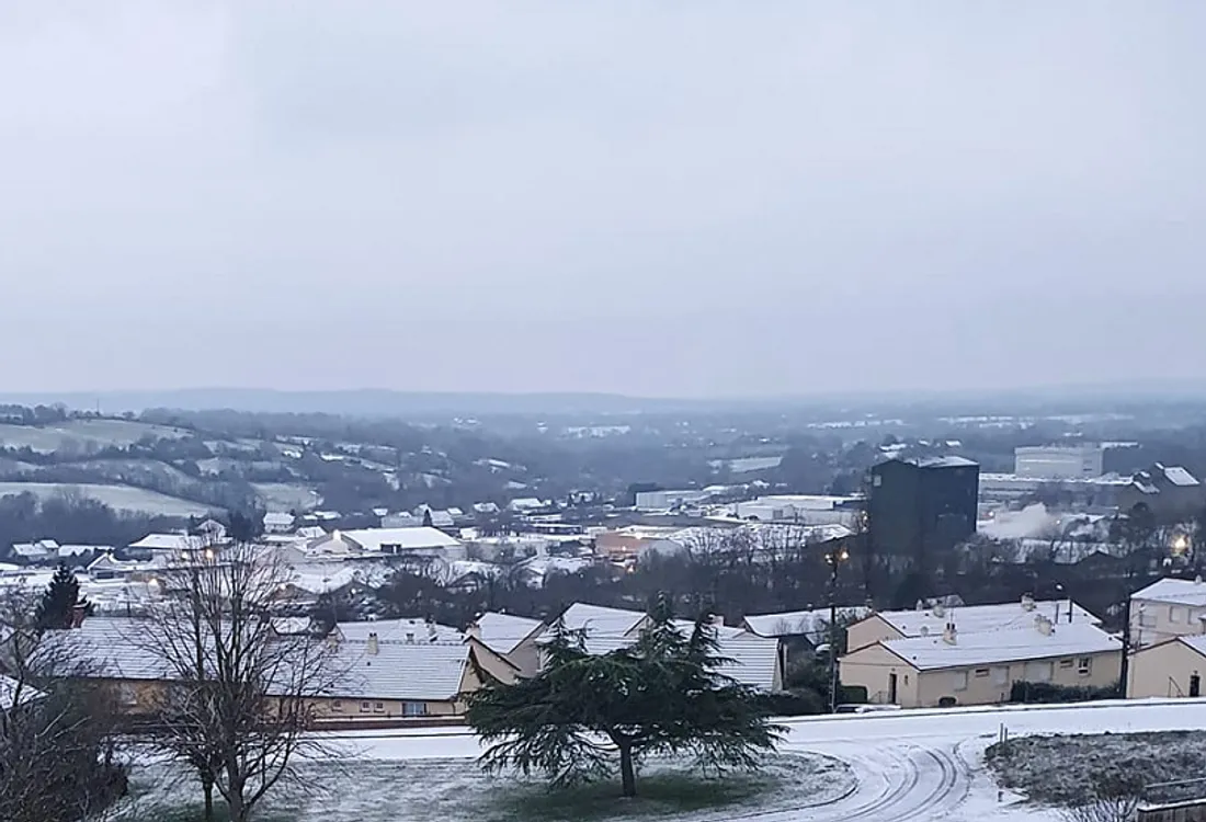 Sillé-le-Guillaume sous la neige