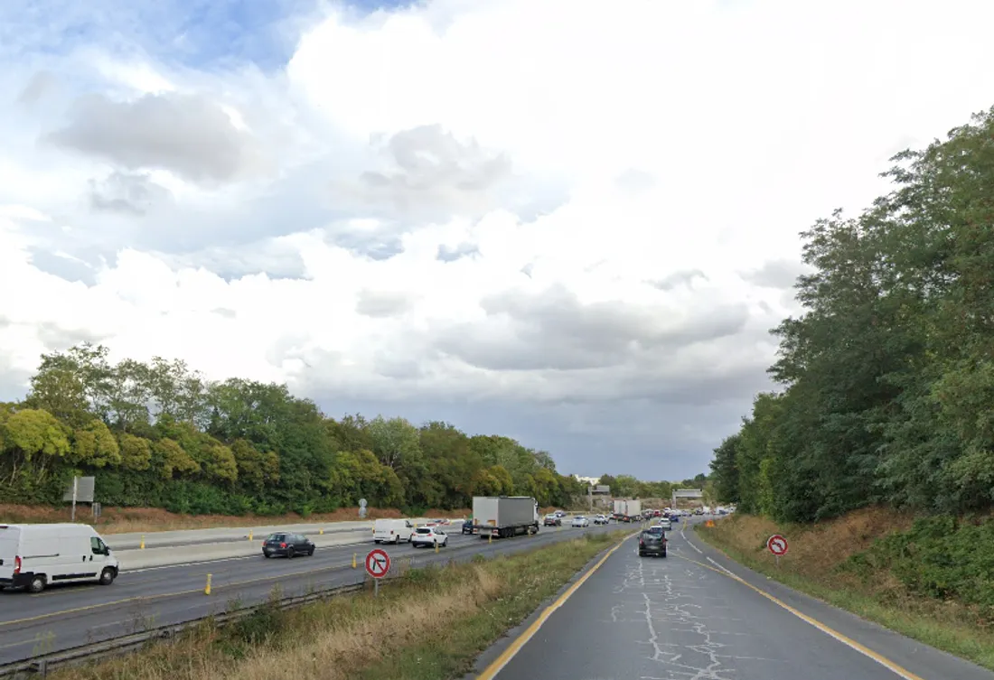 Aux portes de Caen, le périphérique