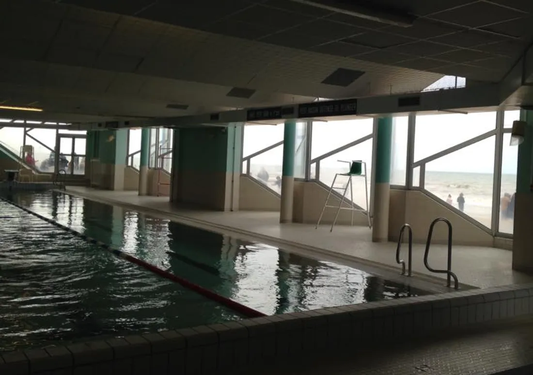 A Cabourg, la piscine municipale, aujourd'hui fermée