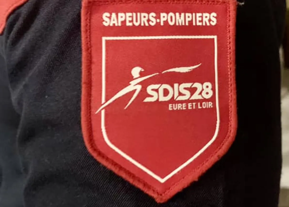 Le bel écusson des sapeurs-pompiers d'Eure-et-Loir