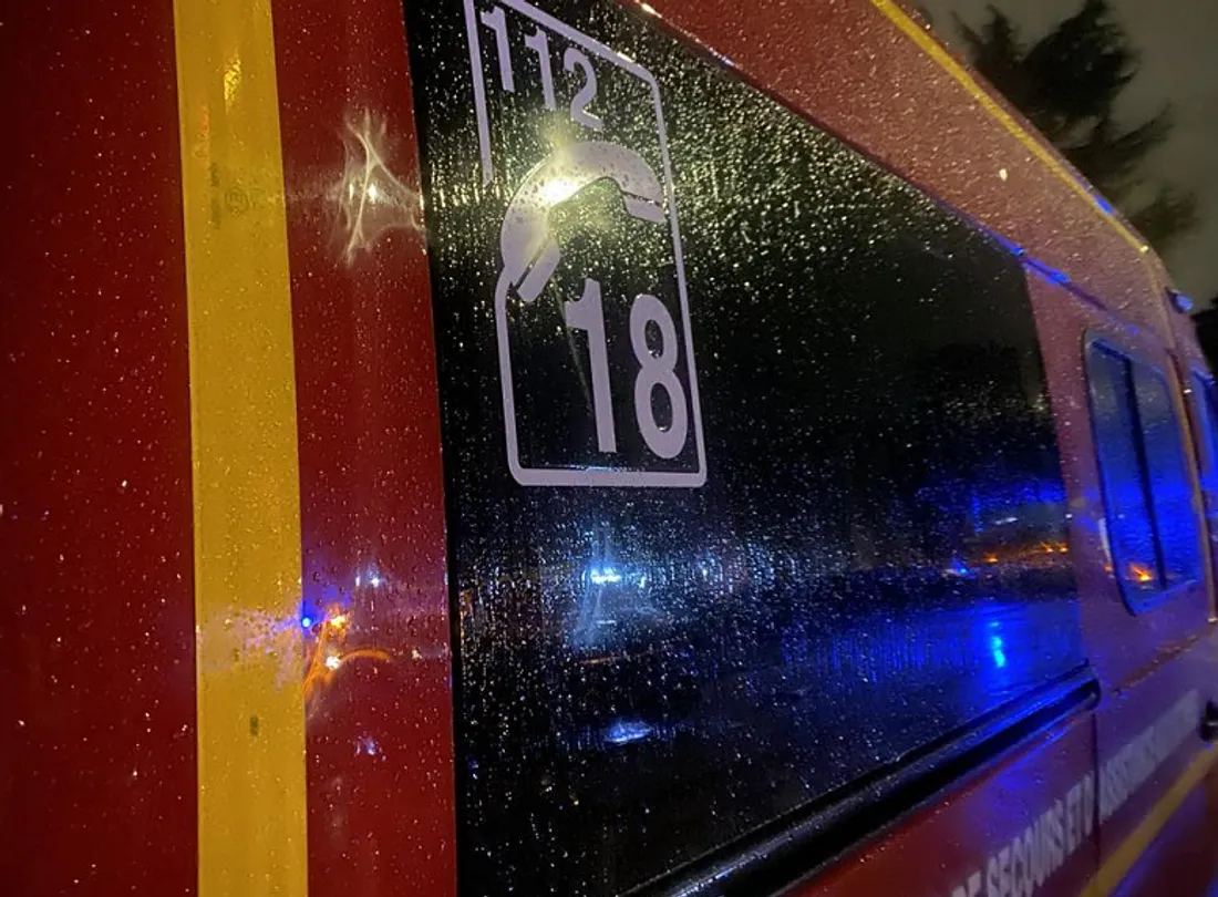 Intervention des pompiers