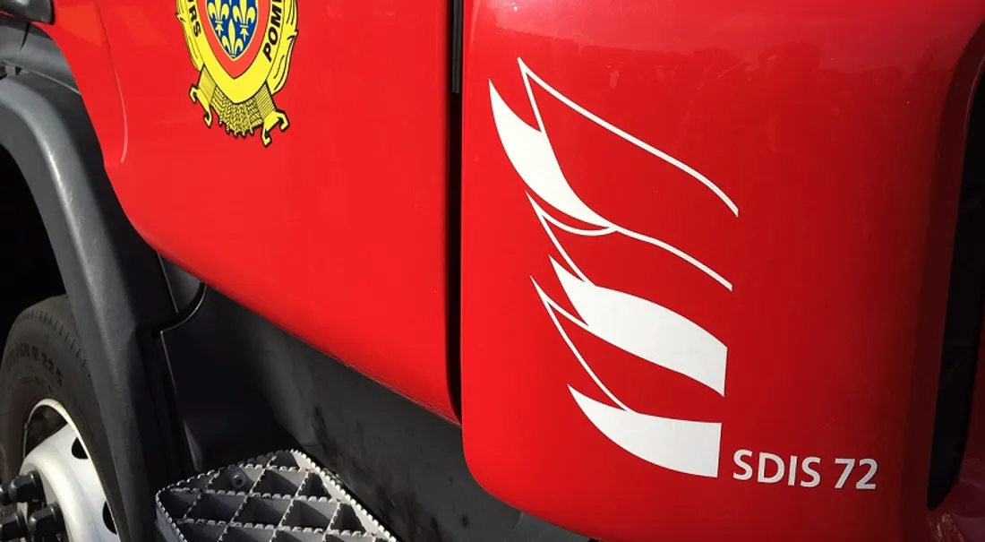 Intervention des pompiers de la Sarthe
