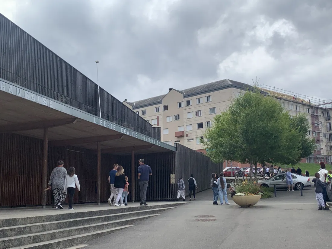 350 élèves font leur rentrée à l'école Albert Camus de Coulaines.