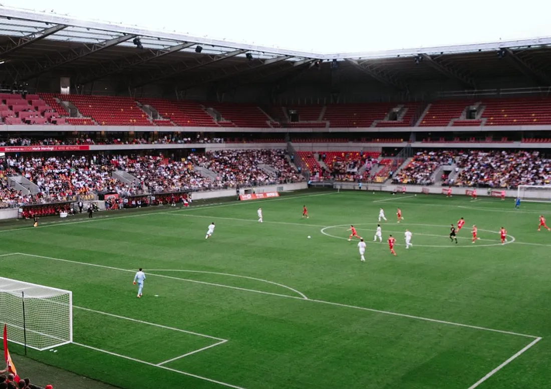 Au Mans, le stade Marie-Marvingt