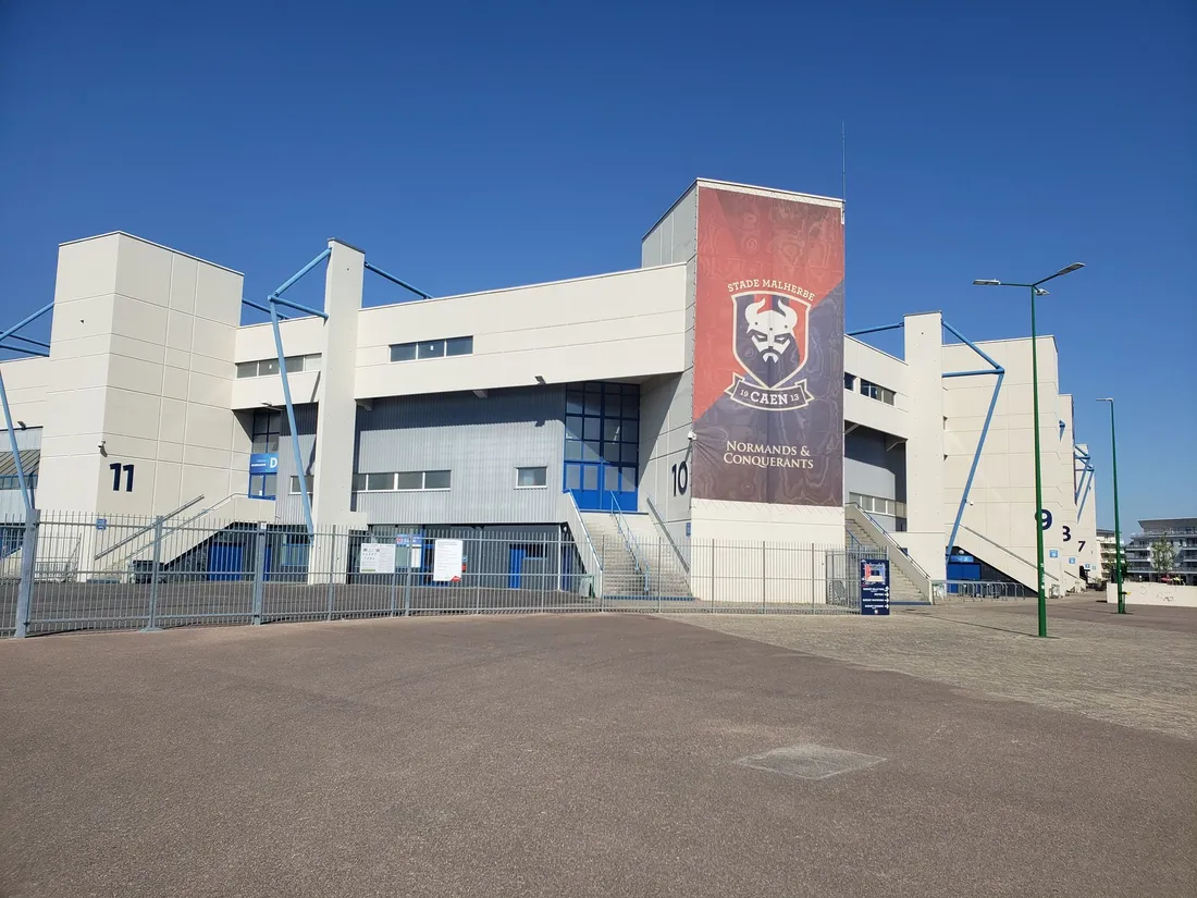 Le Stade Michel d'Ornano à Caen