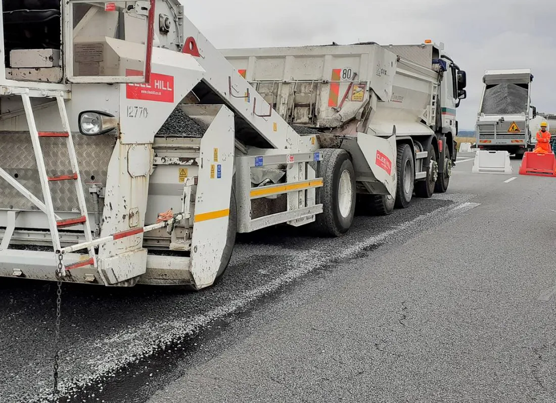 Travaux routiers dans le Cher