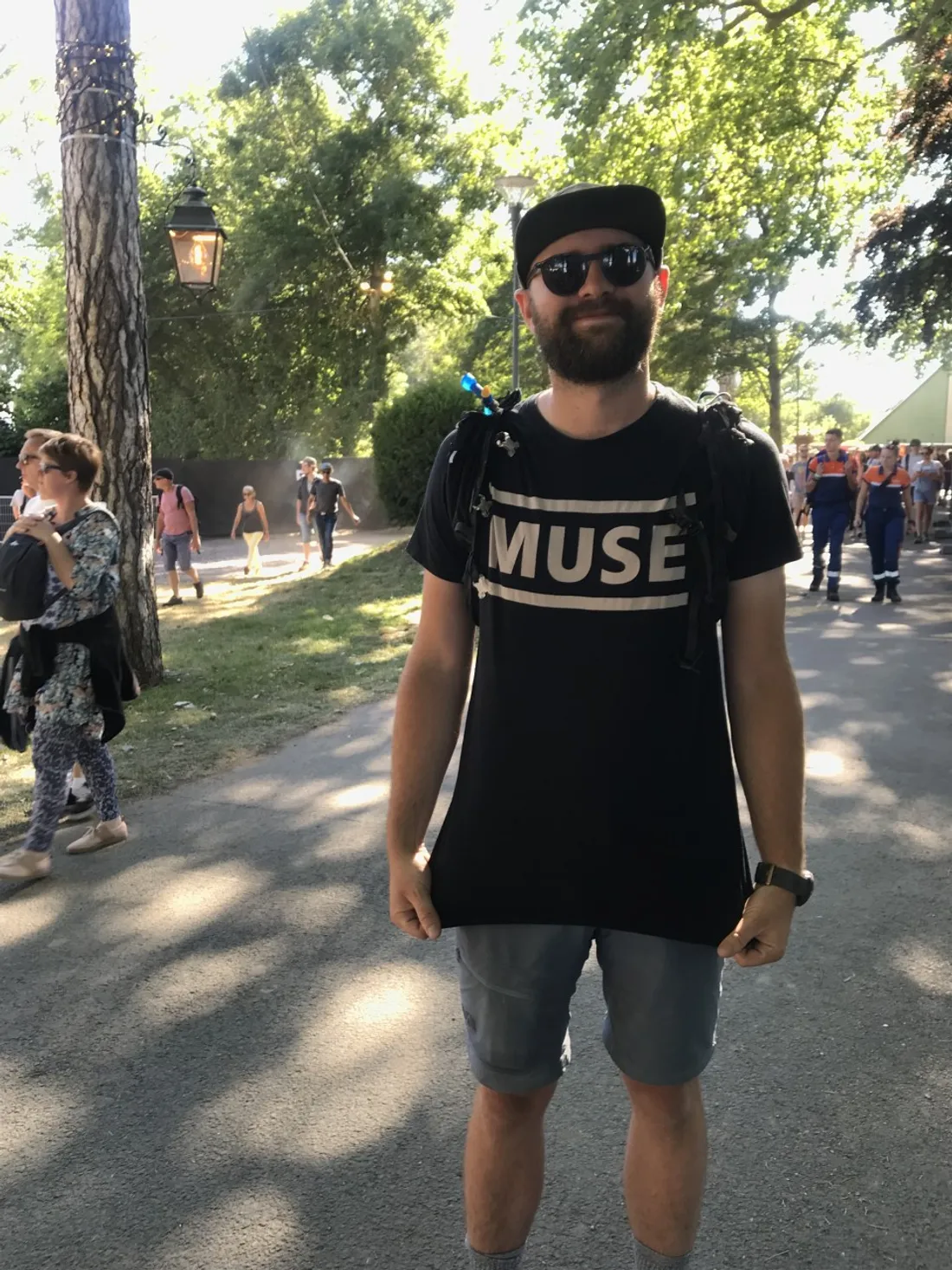 Romain, fan de Muse, est venu de Lyon pour voir MUSE