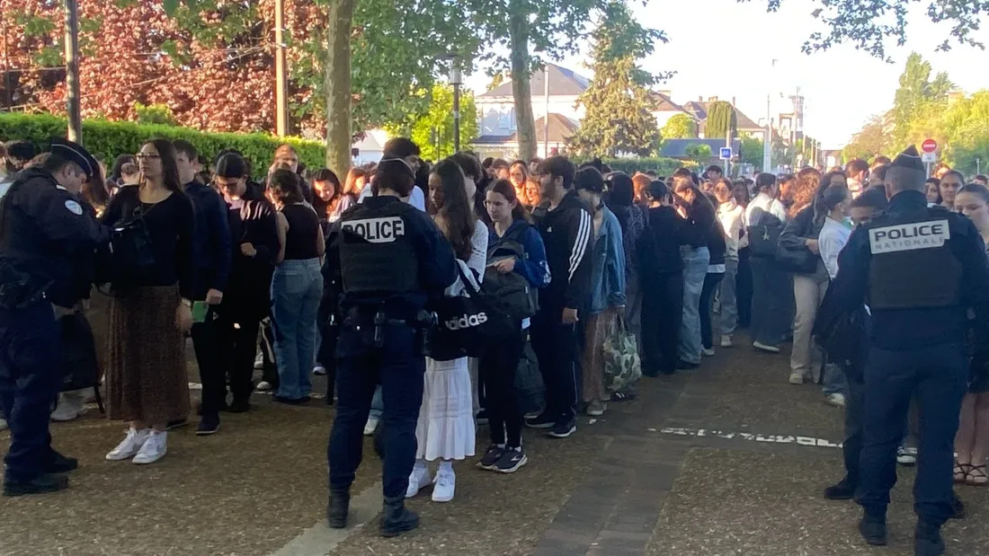 Fouille lycée Blois