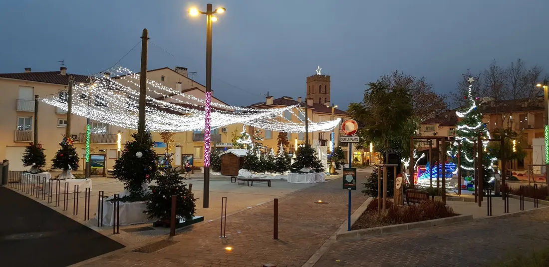 Fb d'Argelès tourisme // préparation du marché de Noël
