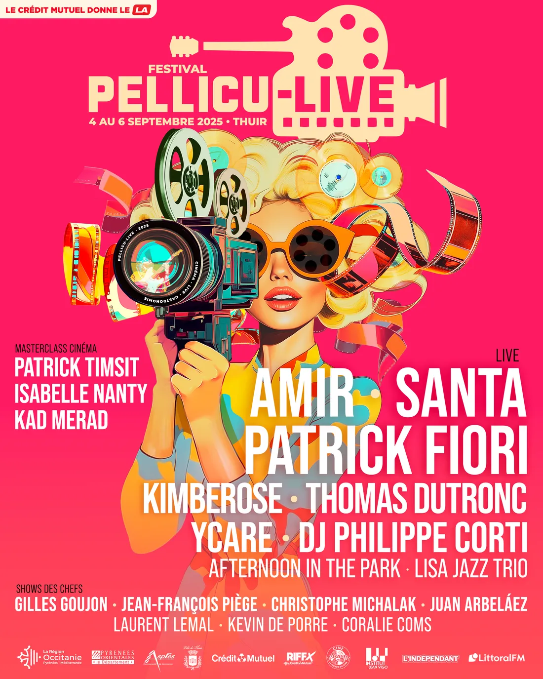 Pelliculive 2025 : cinéma, musique et gastronomie au cœur de l’Occitanie