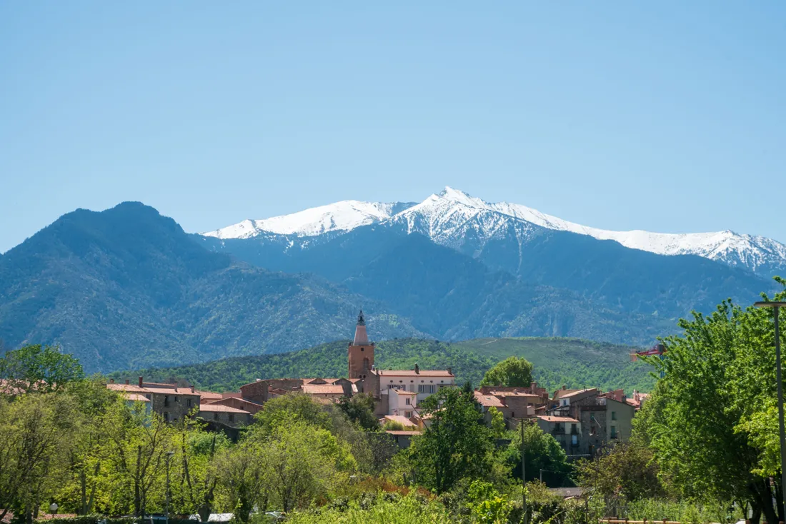 Le Canigou vu de Prades