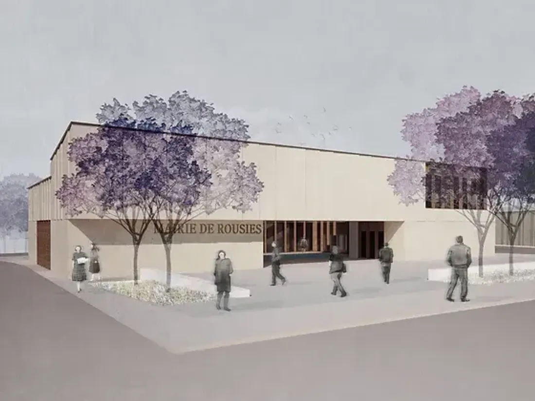 La nouvelle mairie de Rousies