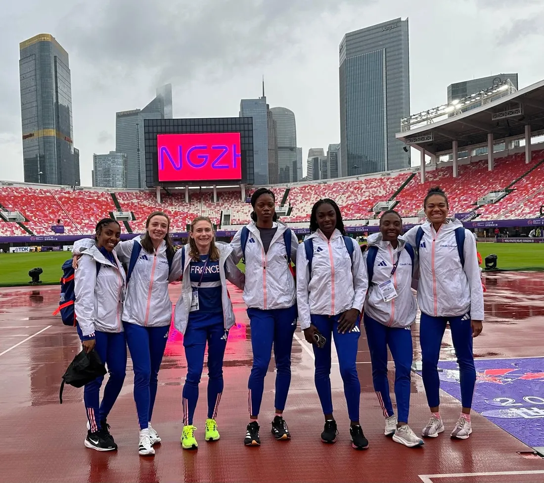 4x100m France