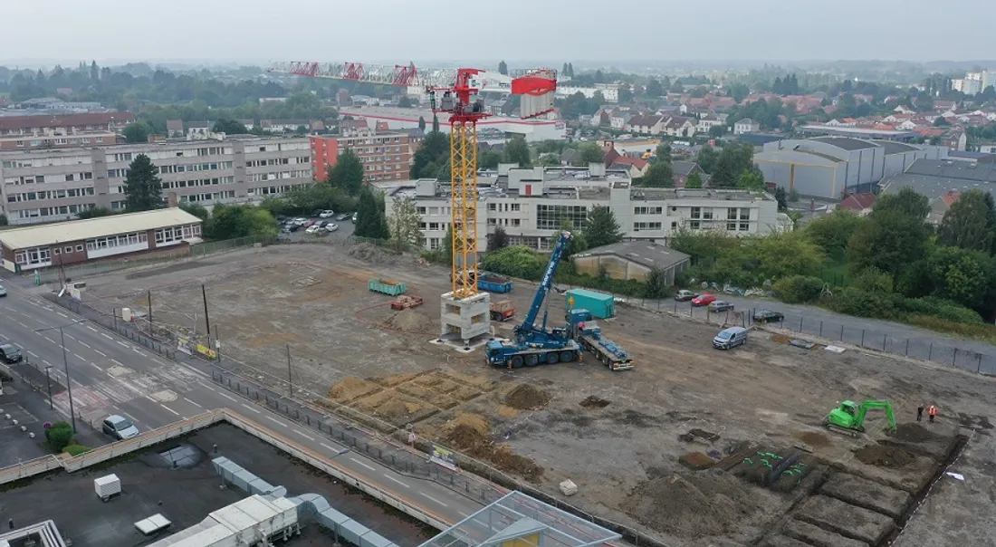 Le chantier du futur CFA BTP