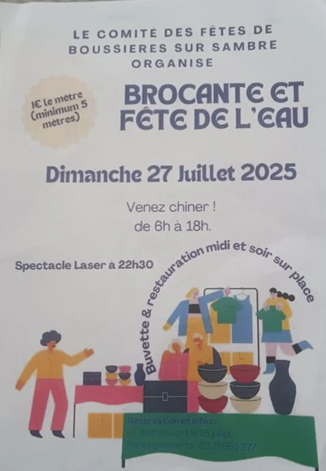 Brocante et fête de l'eau