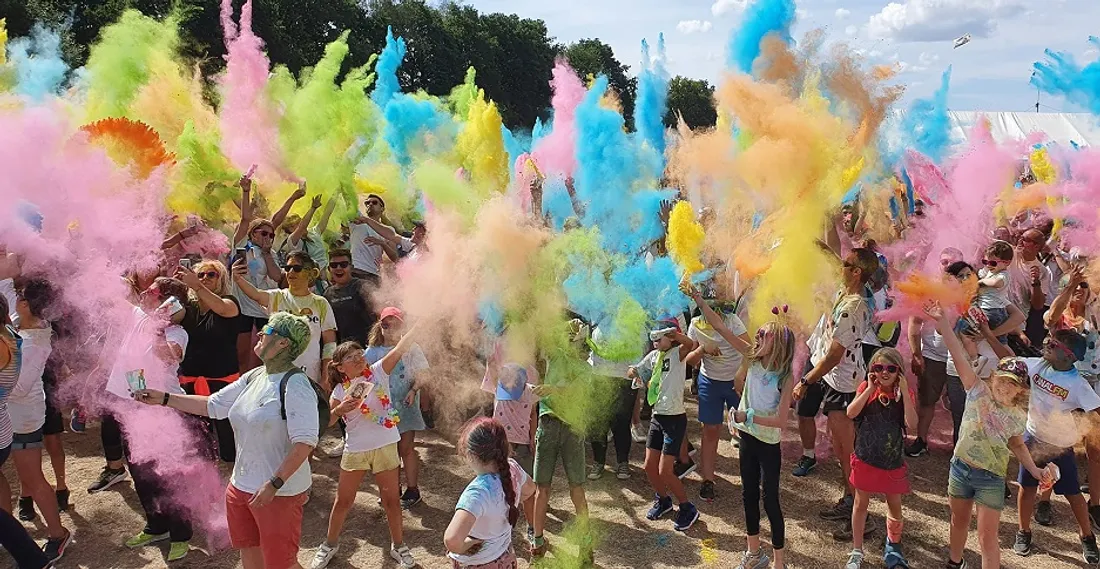course de couleurs