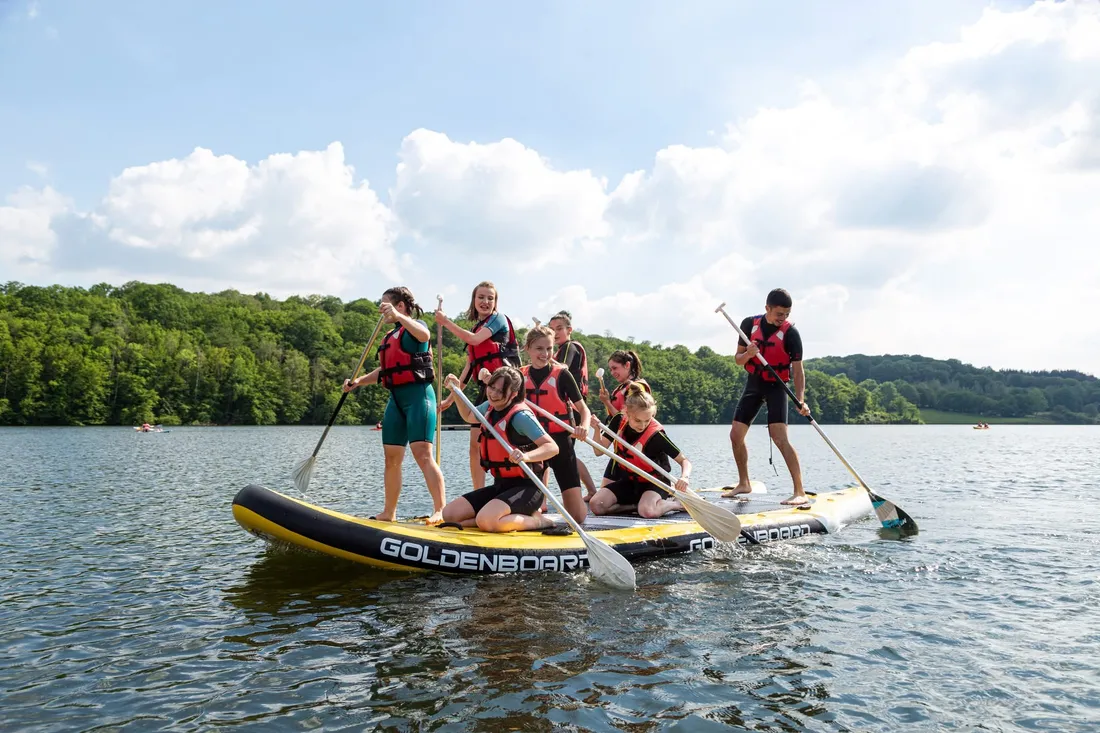 Activités nautiques au Val Joly 