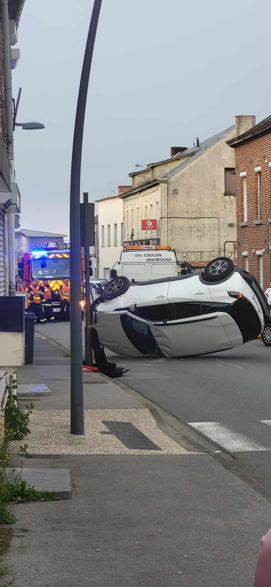 Accident Maubeuge