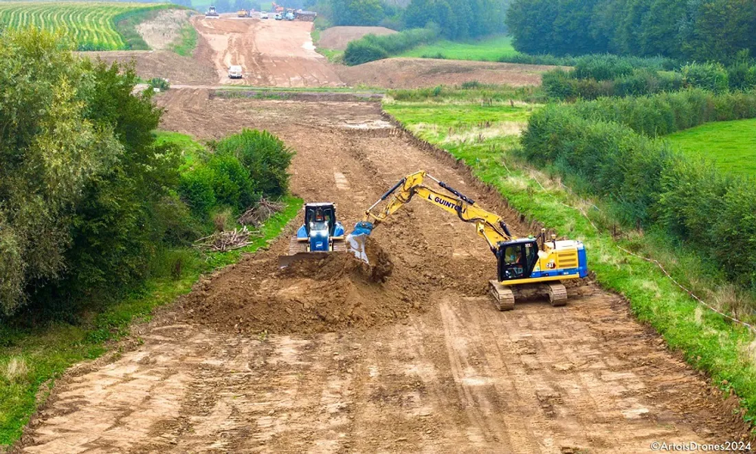 Contournement de la RN2 dans les environs d'Avesnelles