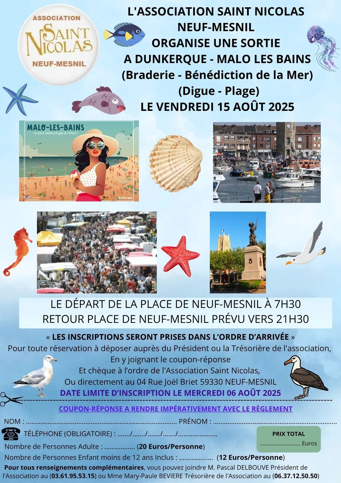 Sortie à Malo-Les-Bains