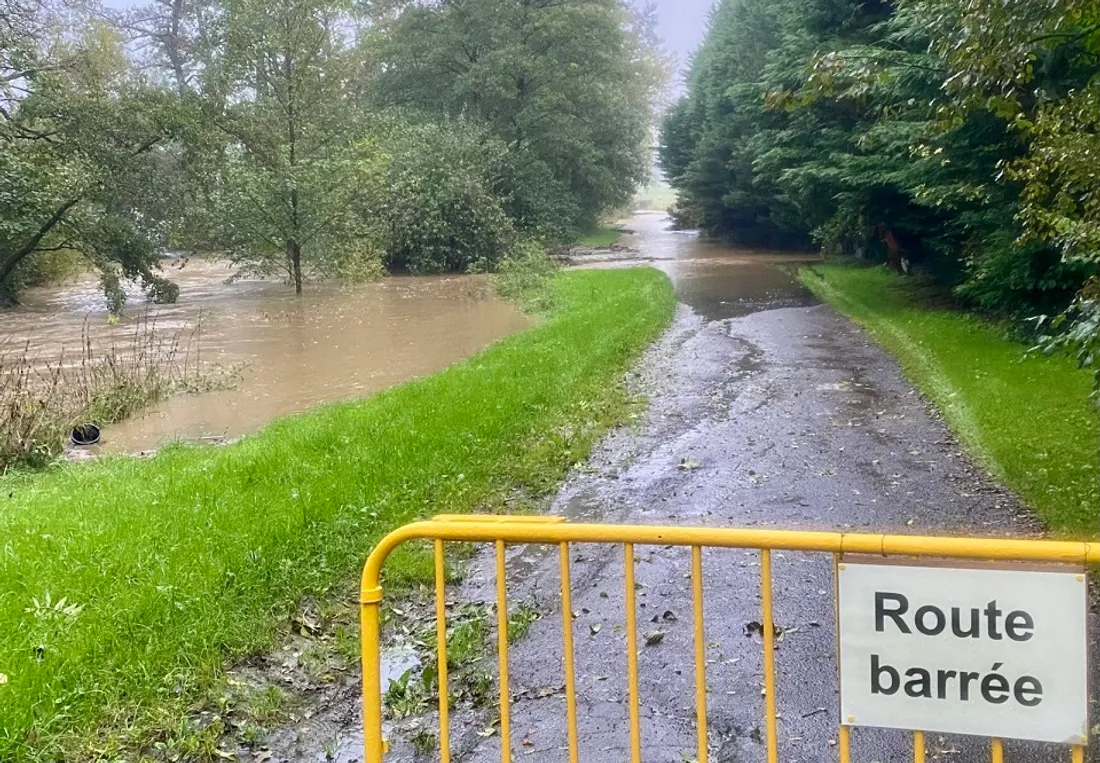 Des inondations dans les environs d'Hirson