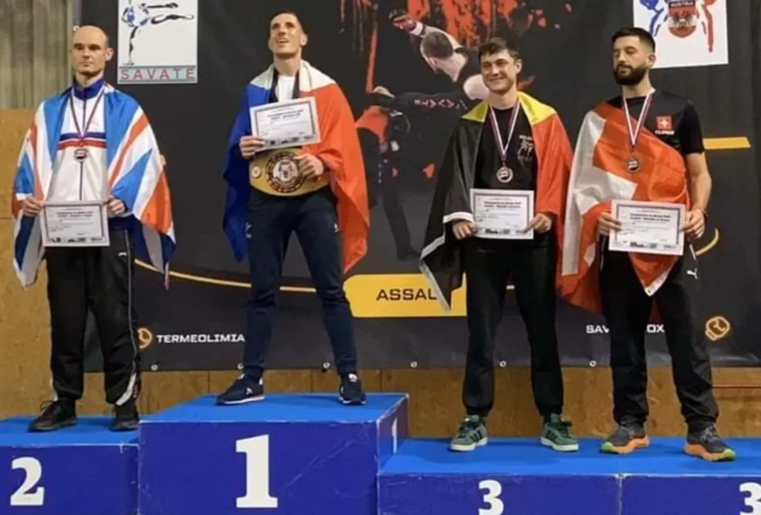  Jovan Bienvenu, le champion du monde d’assaut / La Savate Capelloise