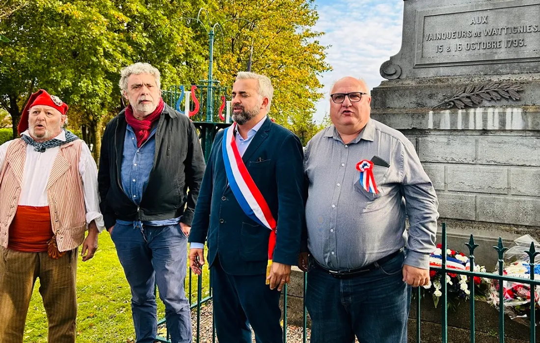 Sambre-Avesnois Debout rend hommage à la république, ici en 2023