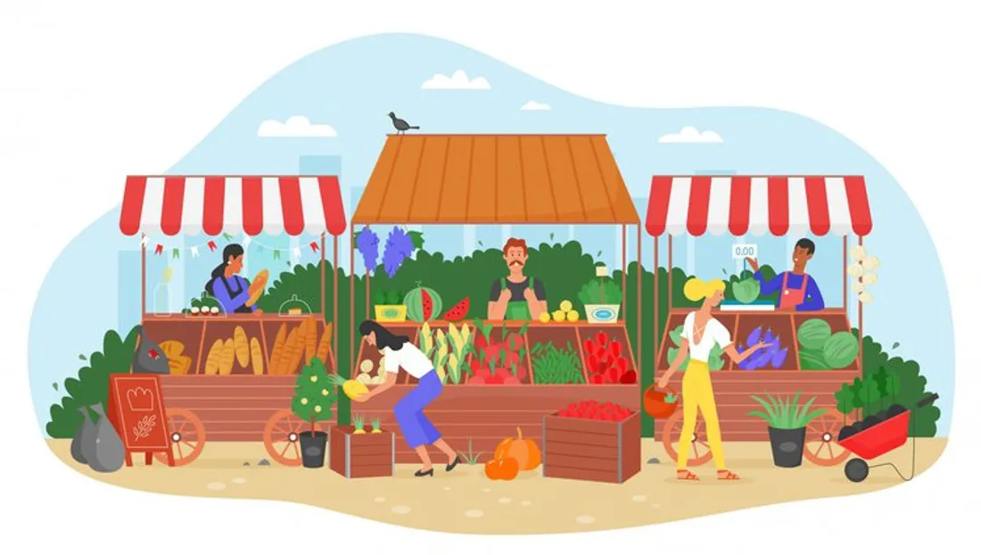 jeu marché fermier Pescalis 2024