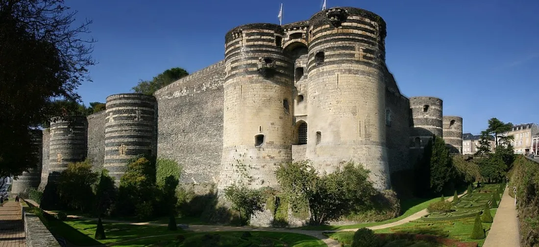 Le château d'Angers.