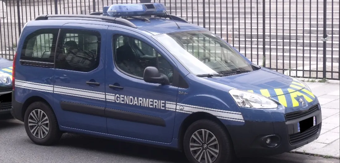 Image d'illustration. Un véhicule de gendarmerie.
