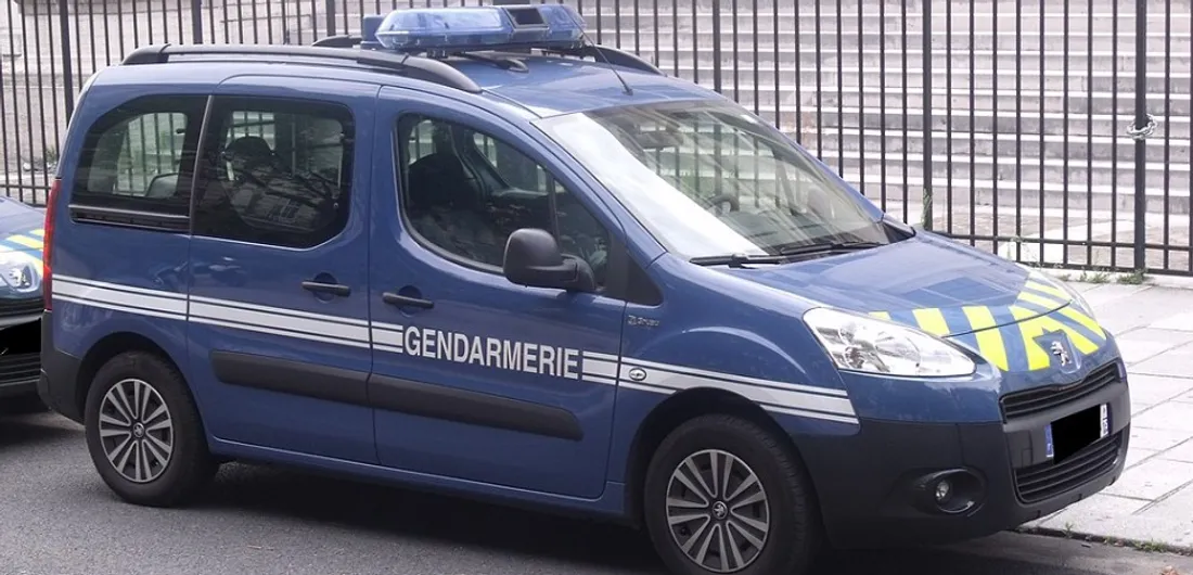 Image d'illustration.  Un véhicule de gendarmerie.