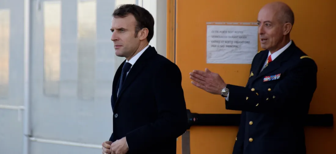 Emmanuel Macron est déjà venu à plusieurs reprises dans le Loiret. Image d'archives.