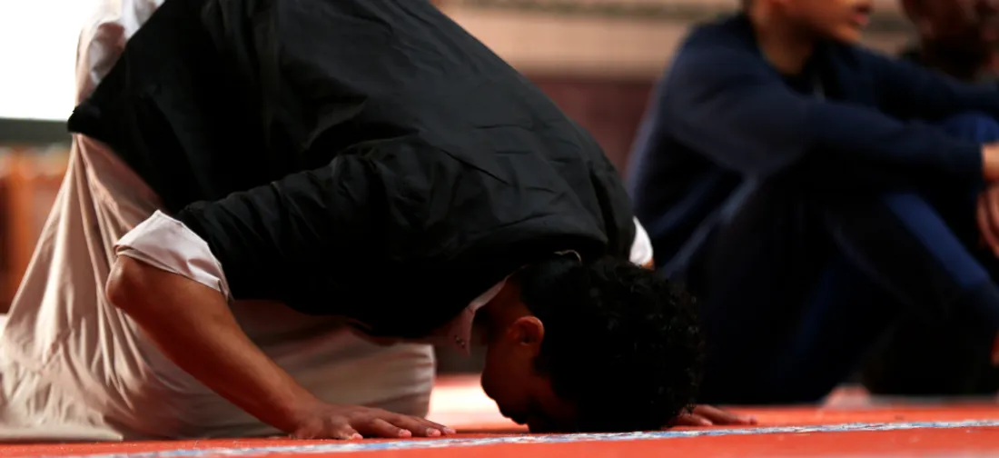 Image d'illustration. Un prière dans une mosquée.