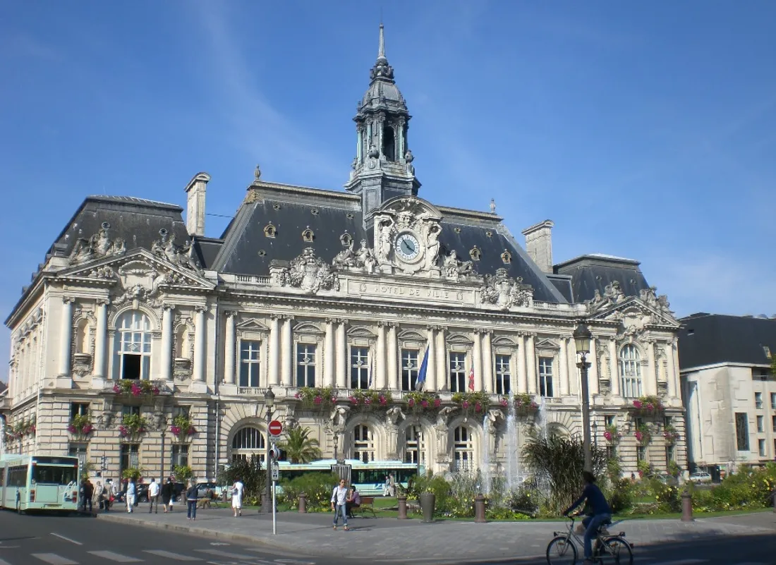 L'Hôtel de Ville de Tours.