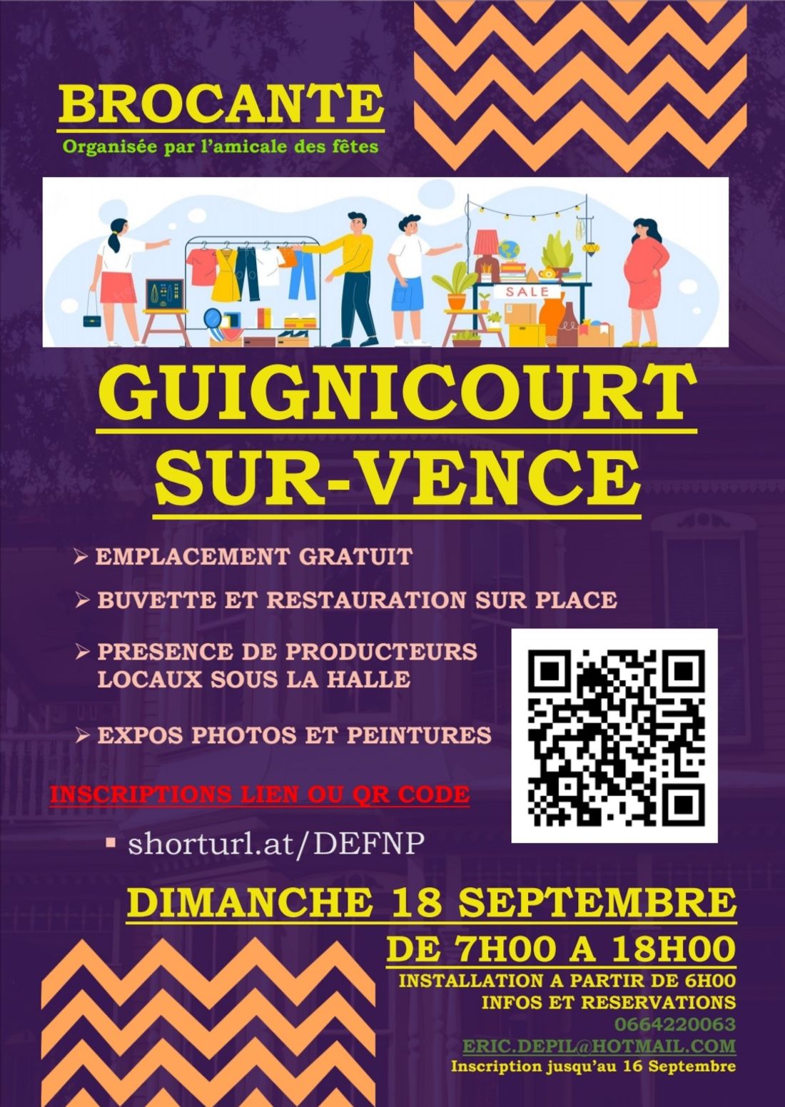 Brocante Guignicourt sur Vence