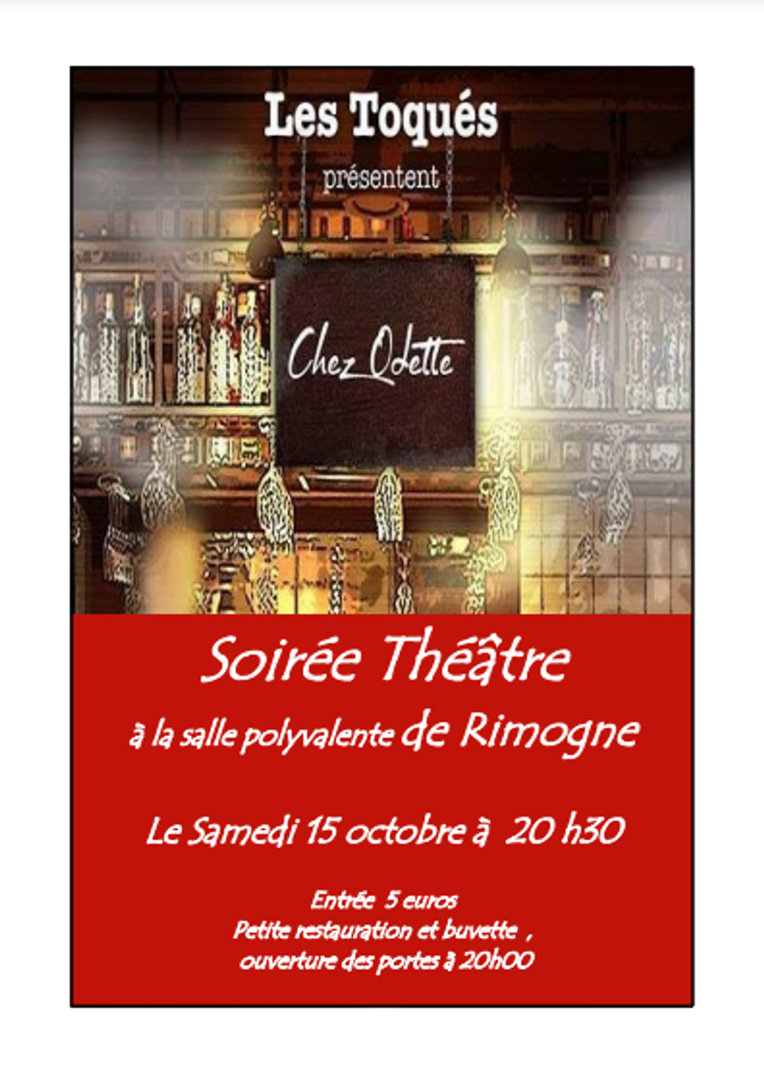 Théâtre - La troupe "Les Toqués"