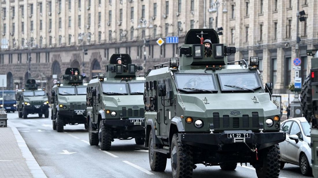 Mobilisation des forces armées ukrainiennes à Kiev